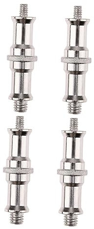 CAXUSD 4stücke Stativ Adapter Gewindeschraubenadapter Für Lichtstativ Blitzlichtstativschraube Vollmetall Zapfen Zapfenschraube Mit Außengewinde Und Außengewinde Einfache Montage Und Demo