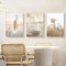 HMXQLW Nature Paysage Herbe Beige Pampa Impression sur Toile Affiche Decoration Murale Tableau Art Moderne Toile Peinture Salon Chambre Maison Decoration Murale sans Cadre (3X40X60CM)