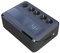 Pulsky® UPS USV Unterbrechungsfreie Stromversorgung 1000VA(500W) mit Überspannungsschutz 220-230V AVR USV-Anlage USB/RJ45 5xSchuko Ausgänge mit LED LCD (für Computer,AIO,Drucker,Kassierer usw.)