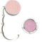 Bloomique 2PCS Handbag Hooks for Table, Foldable Round Purse Hook Portable Table Bag Holder Folding Section Storage Lightweight Handbag Table Hanger (SetA)