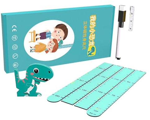 Height Growth Chart Ruler, Removable Magnetic Wall Rulers, Height Graph, 70.8 Inch Tall Hanging Banner, Easy to Install, Ideal for Playroom Home Nursery Classroom Girls Room