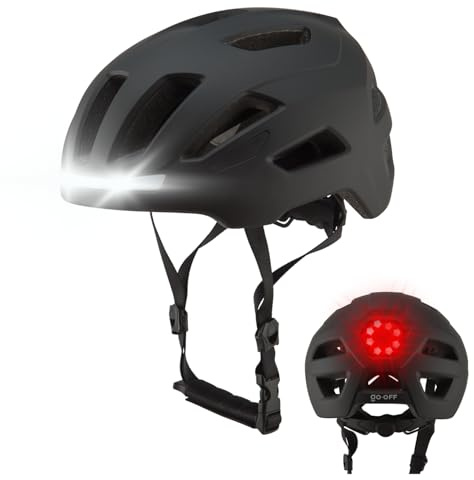 GOOFF Rider Fahrradhelm Damen Herren | E-Bike Helm für Erwachsene | Leicht verstellbar mit Belüftung | Für Rennrad, MTB und Citybike