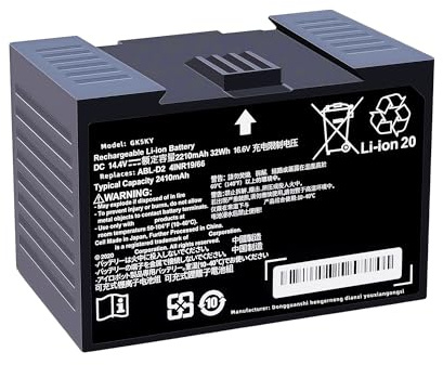 32Wh ABL-D1 ABL-D2A Batterie pour iRobot Roomba i7 i7+ 7150 7550 and i3 i3150 i3+ i4 i4+ i6 i8 i8+ and e e5 e6 e5150 e5152 e6198 pour Roomba i and e Série Remplacement 4624864 High perpourmanc