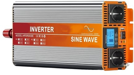 Power Onduleur Onduleur EU 24v 220V 50hz Convertisseur pour Pur 3000w 4000w 5000w 6000w 7000w Transformateur 12v Voiture Camion Convertisseur(6000W,24V)