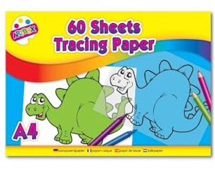 Artbox A4 tracing paper - 60 sheets