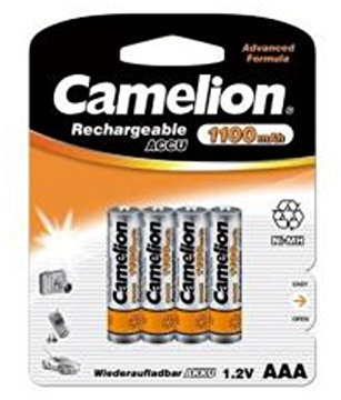 20 x Akku Micro AAA NI-MH Camelion 1100 mAh 1,2V Aufladbar Batterie LR3