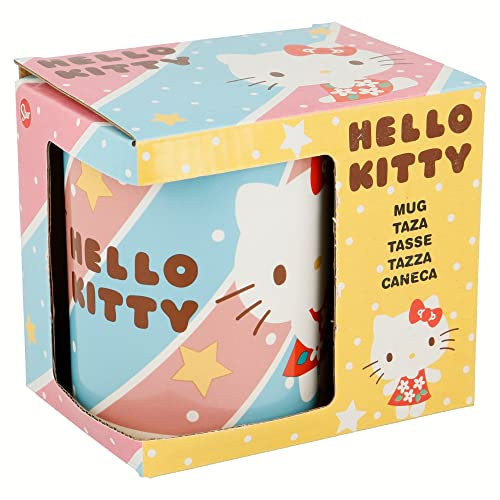 Stor Taza de cerámica de 325 ml en caja regalo de Hello Kitty