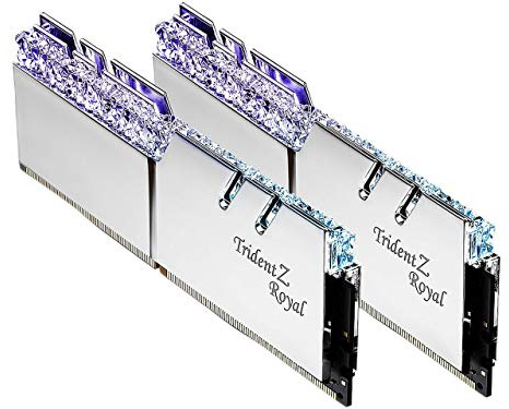 G.Skill Trident Z Royal 16GB DDR4 3200 MHz Arbeitsspeicher Module (16 GB, 2 x 8 GB, DDR4, 3200 MHz) F4-3200C14D-16GTRS
