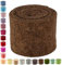 Hochwertiger & Widerstandsfähiger Filz – Breite 15cm / Länge 5m - Topfband/Bastelfilz/Wollfilz – Große Farbauswahl – Dehnbar & Druckelastisch – Tischdekoration Ostern/Weihnachten (Braun)