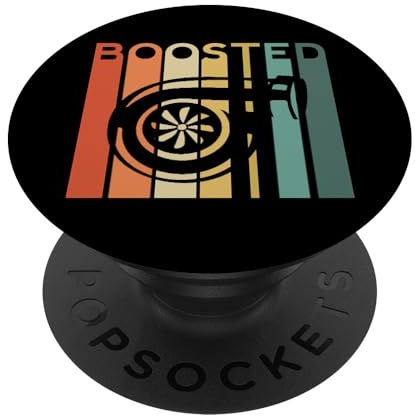 Boost Turbo Car Boosted Turbolader Auto X Retro Race Tuner PopSockets Klebender PopGrip