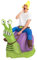 Spooktacular Creations Halloween Costume gonflable Gnome Ride sur Snail Costume gonflable - Adulte Unisexe One Taille