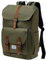 Kasgo Zaino Uomo, Zaino Donna Impermeabile Zaino da Viaggio Vintage Zaino Porta PC 15.6 Pollici Zaino Scuola Superiore Pelle Zaino Università Zaini Casual per Lavoro Trekking Campeggio, Verde Scuro