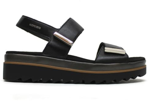 Mephisto - Sandales en Cuir Dominica - Noir - 37-4