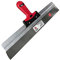 Schwan Spatule de surface 500 mm - Épaisseur de la lame : 0,4 mm - Largeur : 800 mm - Matériau de la lame : inoxydable - Spatule de façade de 50 cm avec poignée souple