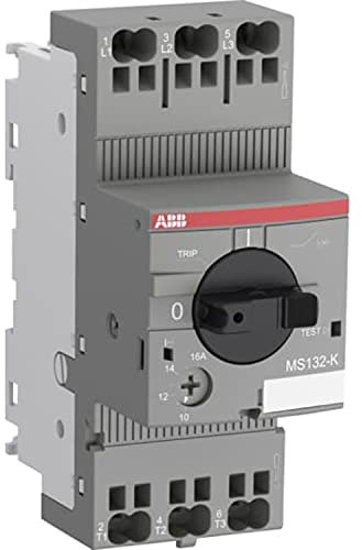 Guardamotor, MS132-0.16 K, 0,10 bis 0,16 A, 50/60 Hz, Hauptschaltung 600 V AC, IP20, grau, 8,7 x 4,5 x 11,2 cm (1SAM350010R1001)