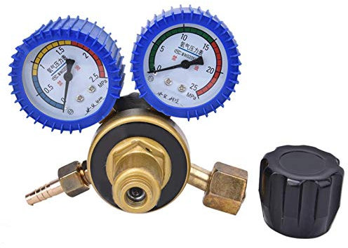 0,4‑25 MPa Stoßfestes High-End-Sauerstoffmessgerät Sauerstoff-Druckminderer Sauerstoff-Gas-Druckminderer Luftmengenregler-Messgerät