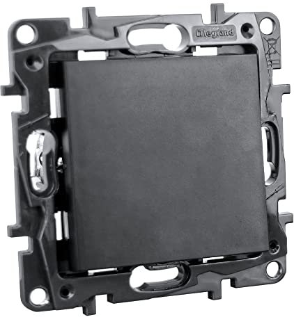 Treppenschalter 10 AX Schalter schwarz Niloe Step Lichtschalter