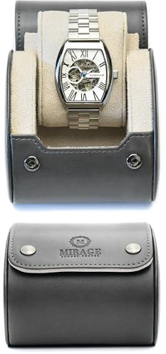 Watch Case for Men - Watch Roll Travel Case - Storage Organizer and Display - Mirage Watch Roll Case…