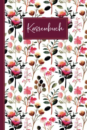 Kassenbuch: Einnahmen und Ausgaben buch einfach eintragen perfekt für Kleinunternehmer, Vereine, Haushalt Und Selbständige - Din A5 - 110 Seinten - (5)