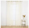 TRAMAS+ Tende per interni, 1 Pezzo,Tende trasparenti per il soggiorno e la camera da letto 140x260cm, con occhielli, camera da letto, bambini, giovani e adulti e sala da pranzo - Molly Naturale
