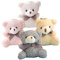 4 Pièces Porte-CléS Ours en Peluche Coloré - Mini Jouet Doux Et LéGer avec Anneau - IdéAl Cadeau pour Enfants Et Adultes DéCoration Et Partage