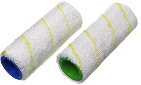 Paxanpax PFC1013 Karcher Floor Cleaner Multi-Surface Roller Set Fits BR30/1, EWM2, FC3, FC5, FC7, Pack of 2, Plastic