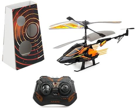 Hélicoptere Télécommandé - FLYBOTIC - Helico Hover Blast - 23 cm - orange et noir - des 8 ans