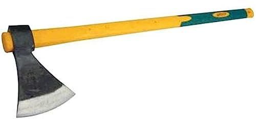 La zappa Acepta Scura de pota Separador de troncos para uso doméstico y profesional con mango de fibra de vidrio (400 gr, Normal)