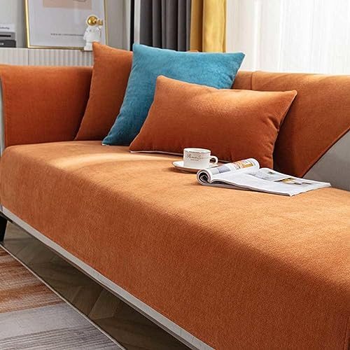 FUYAO Stretch Sofabezug wasserdicht für Ecksofa, L-Form, 1/2/3/4 Sitzer – Ecksofa Überzug, Pet Blanket Sofahusse - F-70x70cm