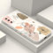 LEECG für Samsung Galaxy S20 Hülle Kreative Muster Weiches Silikon Mikrofaser Futter Seite Kreatives Design für Samsung S20 Handyhülle 6,2 Zoll-Weiß 2
