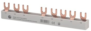 FI Kammschiene Gabelanschluss Drehstrom 9TE 3P+N voll gekapselt G-3L-FI+5LS-210/10 C