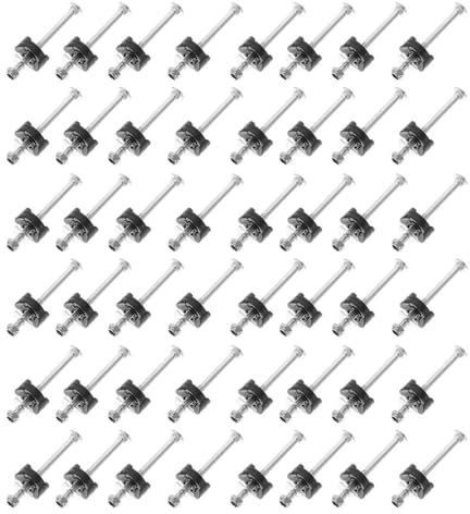 Baluue 48stücke Trampolinschrauben Langlebige Befestigungsschrauben Für Trampoline Sichere Verbindungsteile Für Trampolinschutz Stabil Und Praktisch Für Montage