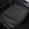 ARZARF Sitzkissen Auto,für Renault Scenic Kadjar Clio Megane Koleos Captur wasserdichte Anti Rutsch Weich und Atmungsaktiv Komfort Auto Sitzbezug Kissen Pad Mat Interior zubehör,Black-1pcs