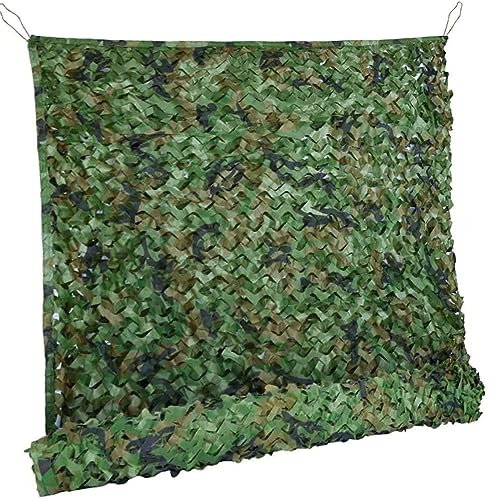 Windschutz Tarnung Net Leicht Langlebig Tarnnetz Jalousien Für Camping, Militär, Jagd, Bett, Vorhang, Mottoparty (Size : 5x10m/16.4 x32.8ft)