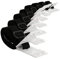 Pool Solar Cover Reel Attachment Kit, Universal Swimming Pool Cover Roller Attachment Straps Plastic Fastener Cord Plates Set Swimming Pool Cover Roller Attachment Straps, pool cover reel strap
