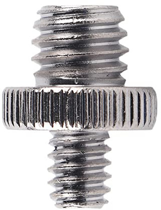 Mtlavishness 38 vis 8 × 6 × 1 1 pièce 1 4 mâle à 3 8 mâle Adaptateur de vis métallique fileté pour Support de trépied d'appareil Photo SLR