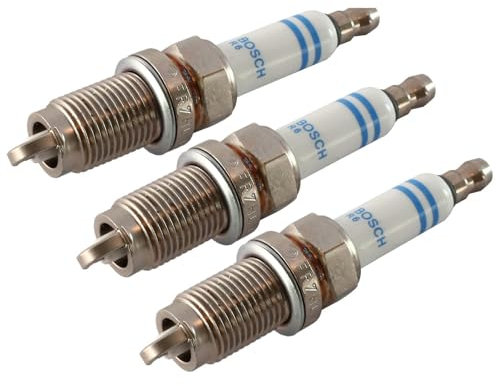 3x 0242236565 Zündkerzen Kompatibel mit C.a.d.d.y III 2CB 2CJ 2KB 2KJ 1.4L 2006-2010 Golf Plus 521 5M1 1.4L 2006-2013 J.e.t.t.a III 1K2 Polo 9N 6C1 6R1