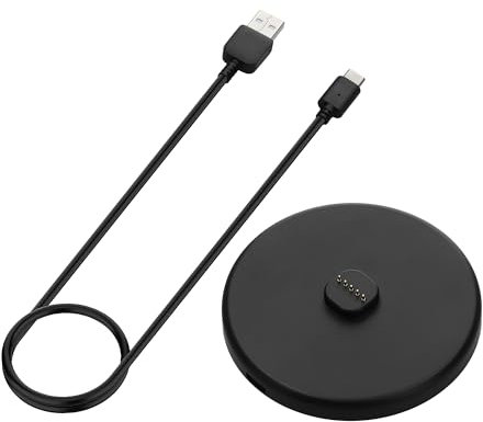 kwmobile Charging Station Compatible with Sony LinkBuds Speaker - Docking Charger for Mini Speaker - Black