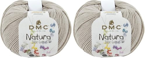 DMC Natura Yarn, 100% Cotton, Agatha (N44), 50g (Pack of 2)