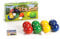 Boccia-Spiel mit lackierten Holzkugeln | Boule-Set aus 8 Kugeln, Zielkugel und Tragebox | Gewicht pro Holz-Kugel: 283 g, ø 80 mm | In 4 Farben lackiert