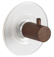 Spirella Suki Walnut Nussbaum Saughaken Handtuchhaken Wandhaken Haken 1 KG