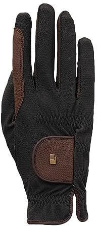 Roeckl Sports Reithandschuh Malta Winter, Turnier Winter Handschuh, Schwarz/Mokka 7