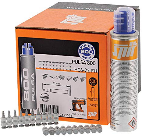 Spit - HC6 Nägel 17 fh + 1 Gas P800 /500