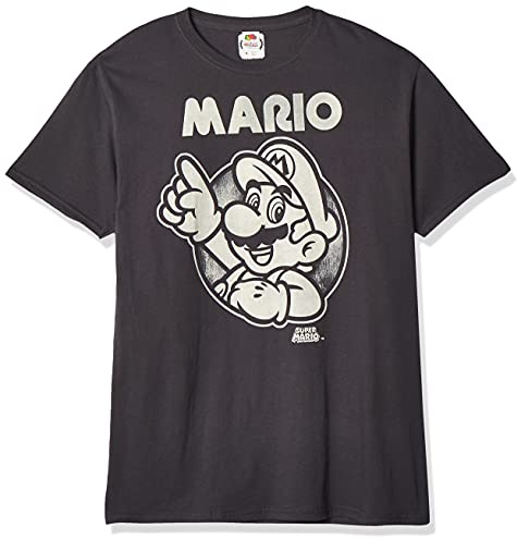 Nintendo So Mario T-Shirt Camiseta Hombre