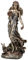 AEARJOHN Unbekannt Figur Ostara Germanische Frühlingsg?ttin mit Hasen 27 cm bronziert Skulptur Veronese