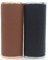 Lucklybestseller 2-teiliges Set aus Metall/Leder-Feuerzeug-Hülle für BIC Feuerzeug J6 in voller Größe