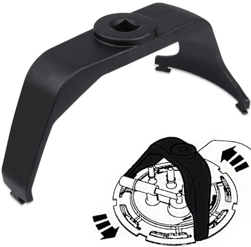 Fuel Tank Lock Ring Tool Fuel Pump Senders Remove Install Tool for Chrsyler Dodge Ford Chevy BMW Benz Volvo Jeep Nissan Replace for OEM 6599