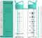 HYDRATE 900ml Water Bottle with Straw and Motivational Time Markings, BPA Free, Flip Cap, Drop Proof Sports Water Bottle, Ideal for Gym, Extra Strong Material Water Bottles with Straw (Mint Green)