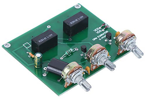 Kit Eliminatore QRM Eliminatore di Banda HF, Kit Eliminatore Fase X Verde Amplificatore di Comunicazione Radio Amplificatore Parti Scheda Finita
