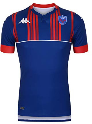 Kappa Herren Kombat Home FC Grenoble Rugby T-Shirt, Bleu, M